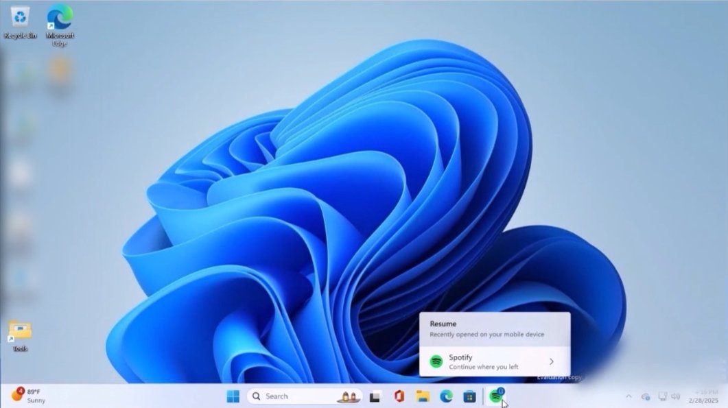 Resume the device via Resume the device via