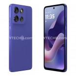 Moto G56 in joyful blue