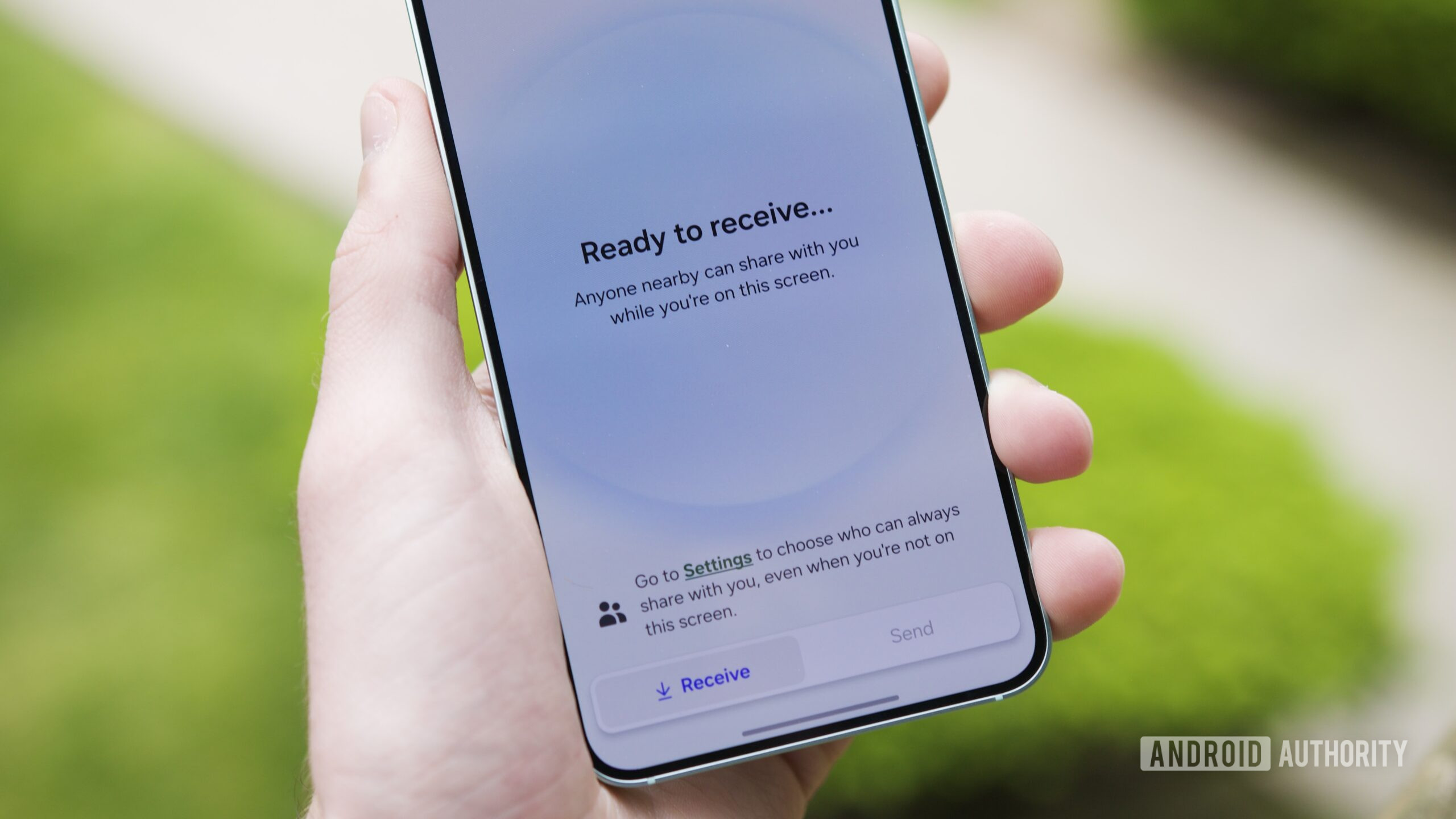 Samsung One UI 8 Beta Share Interface New Interface A new fast participation interface in One UI 8 Beta.