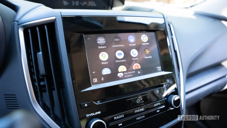 Android Auto will soon be allowed to browse the web and watch videos 1 Android Auto 2024 applications menu