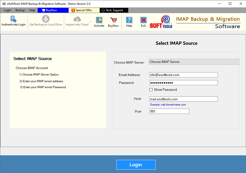 Backup Mail.Ru emails to Windows computer within just a few mouse clicks 2 Backup of mail.ru emails