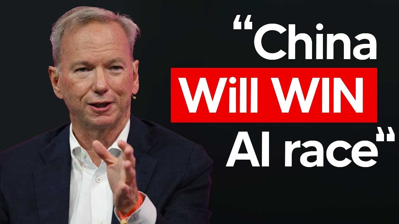 Eric Schmidt Drops AI BOMBSHELL. China Might WIN The AI Race... 1 *