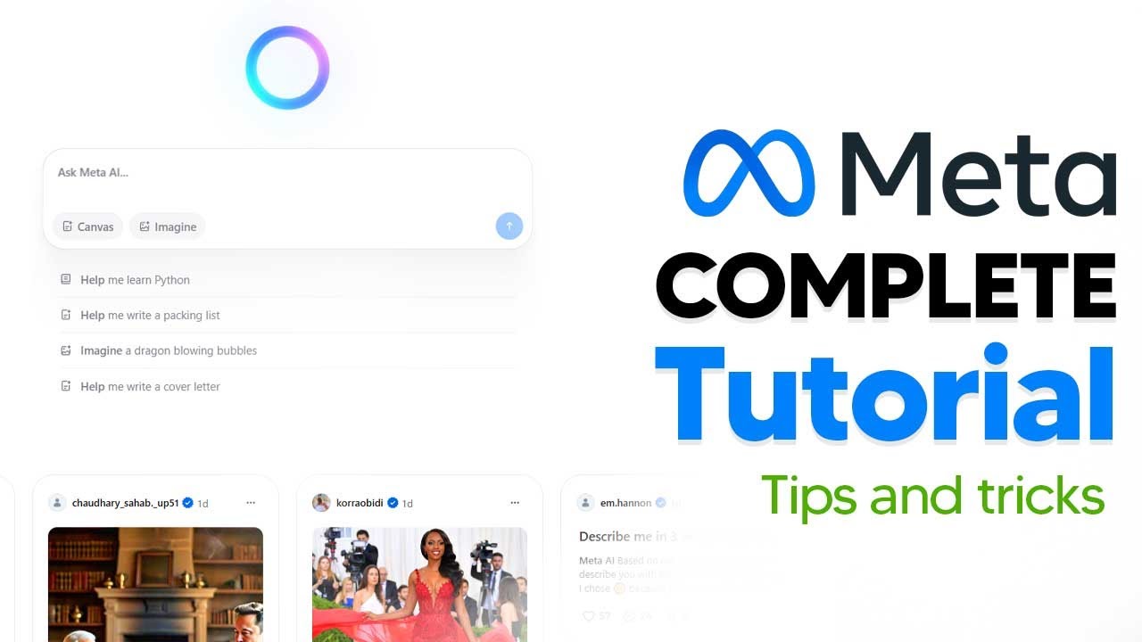 How To Use Meta.AI (Meta.AI Tutorial For Beginners 2025) 1 *