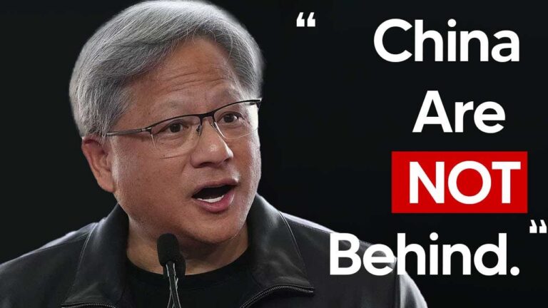 Nvidia Ceo STUNS "China Are NOT Behind..." 8 *