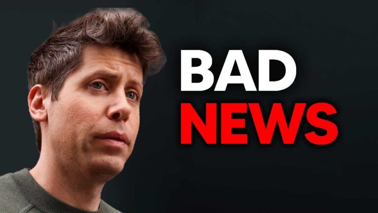 OpenAI Just Hit a MASSIVE Roadblock ... 12 *