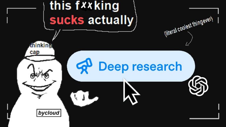 OpenAI's Deep Research Is Mid 11 *