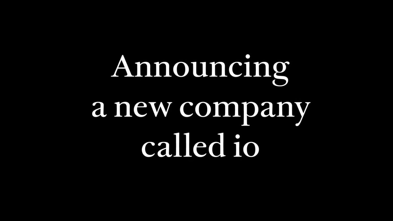 Openai buys the start of Jony Ive from artificial intelligence to "completely re -imagine what the computer's use means"