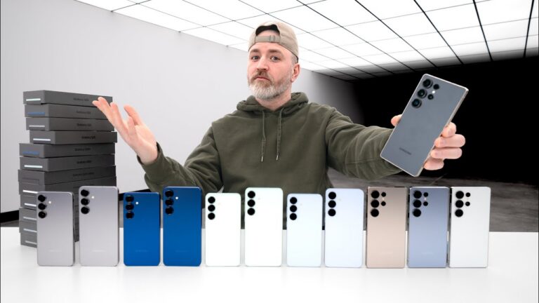 Samsung Galaxy S25 Ultra Unboxing vs S25 Plus vs S25 (UNBOXING ALL COLORS) 11 *