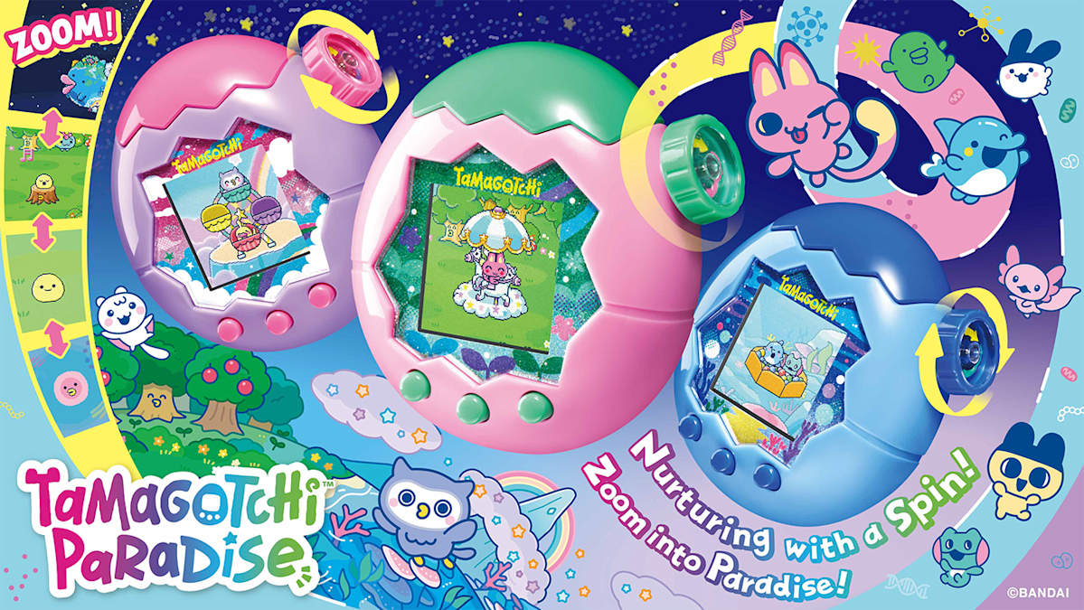 Tamagotchi Paradise looks like the most exciting virtual pet game for years