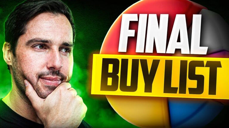 The LAST Crypto Portfolio I’ll Ever Buy! (Urgent Update) 1 *