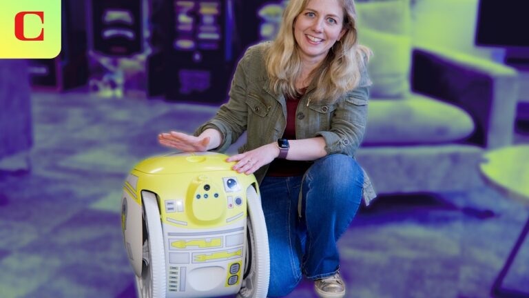 This Droid Imprints on Its Leader to Follow and Carry Their Things 12 *