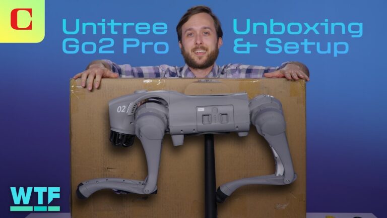 Unboxing Unitree's Go2 Pro: What It’s Like Unboxing a $5k Robot Dog 7 *