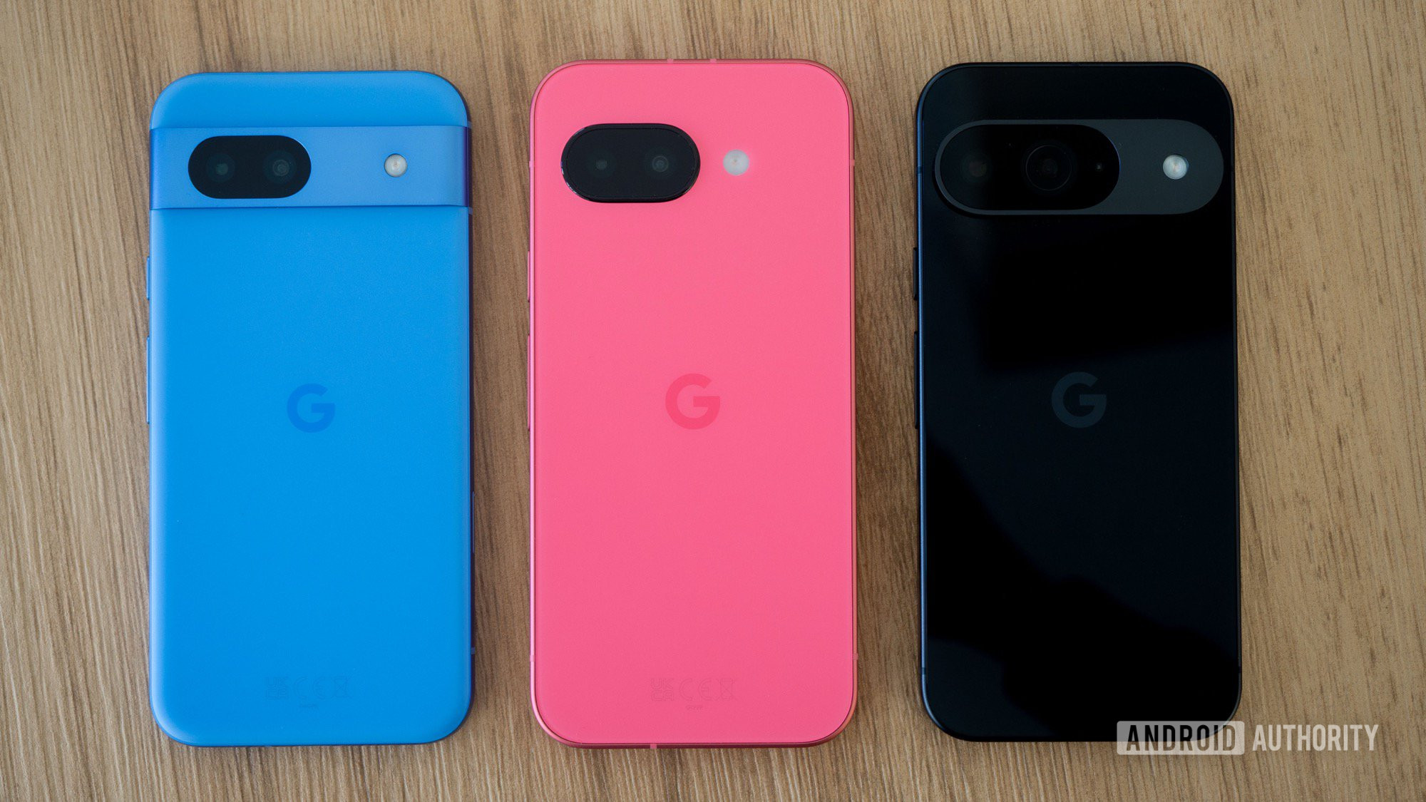 Google Pixel 9A versus Pixel 8A versus Pixel 9 1