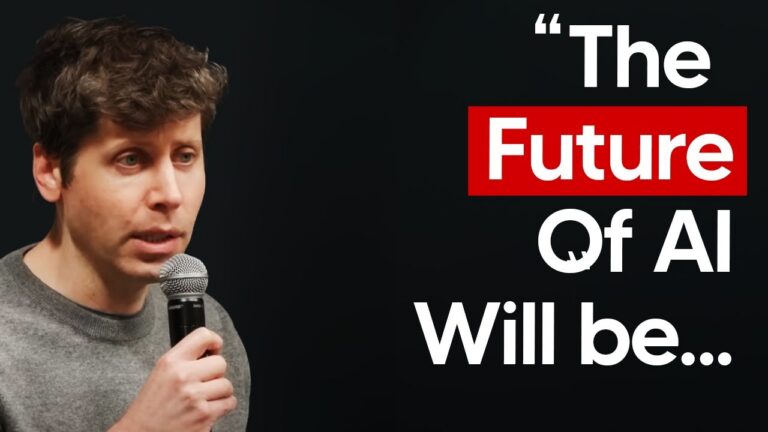 Sam Altman Just REVEALED The Future Of AI.. 7 *
