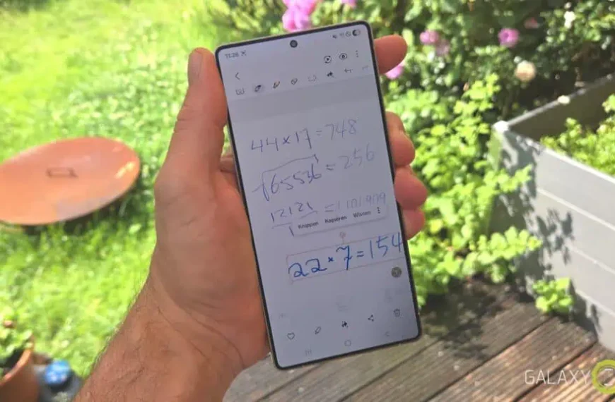 Smart AI Blog – Smarter Content for a Smarter World 53 Samsung Krijgt Math Solver Op Galaxy Telefoons notes