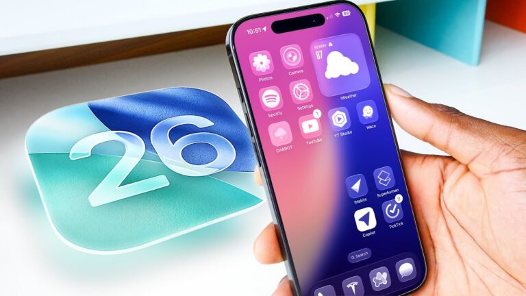 iOS 26 Hands-On: Liquid Glass! 4 *