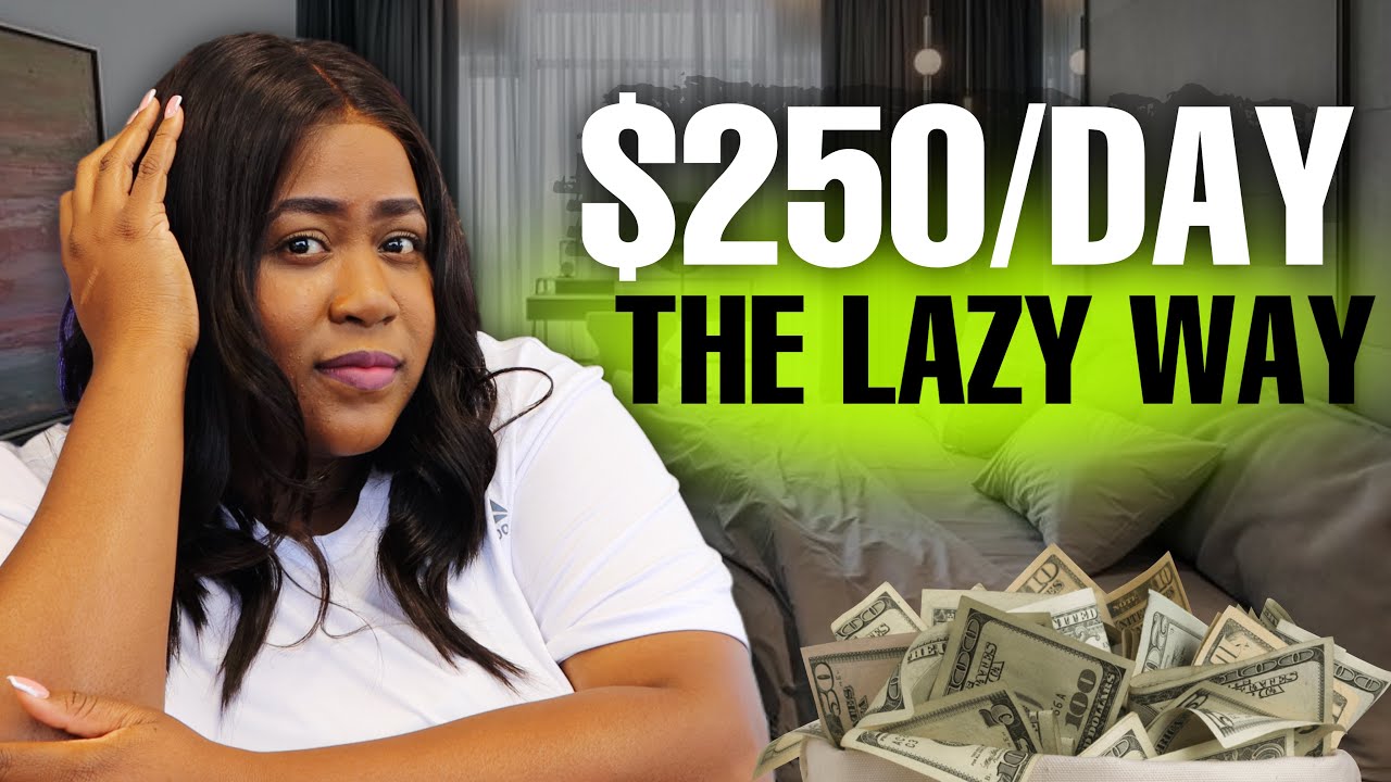 Laziest Way To Make Money Online with AI For Beginners ($250/DAY) 1 make money online from home
