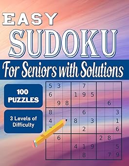 EASY SUDOKU For Seniors With Solutions EASY SUDOKU For Seniors With Solutions