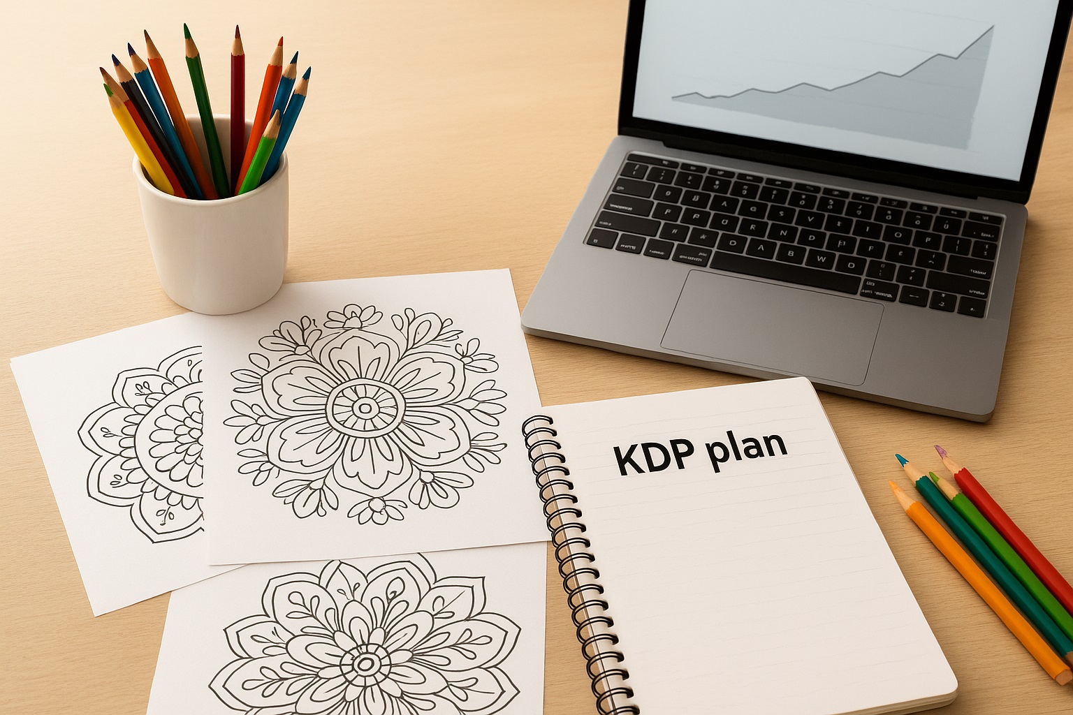 Make Money Selling AI Coloring Books