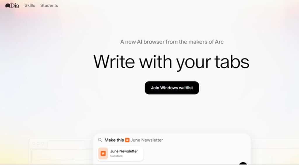 Top 5 AI Browsers to Use in 2026 5 dia browser