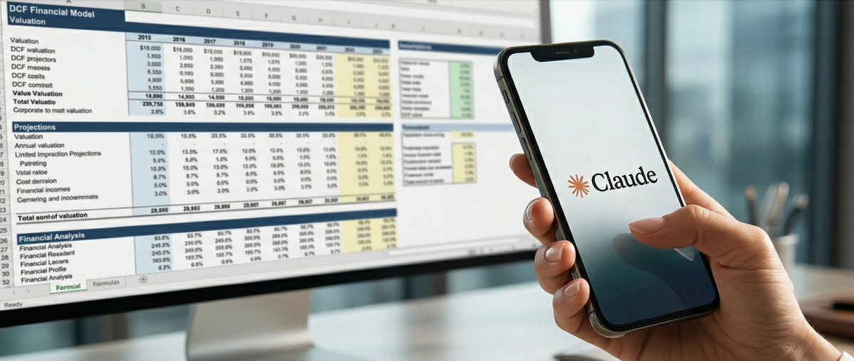 Claude for Finance Teams: DCF, Comps & Reconciliation