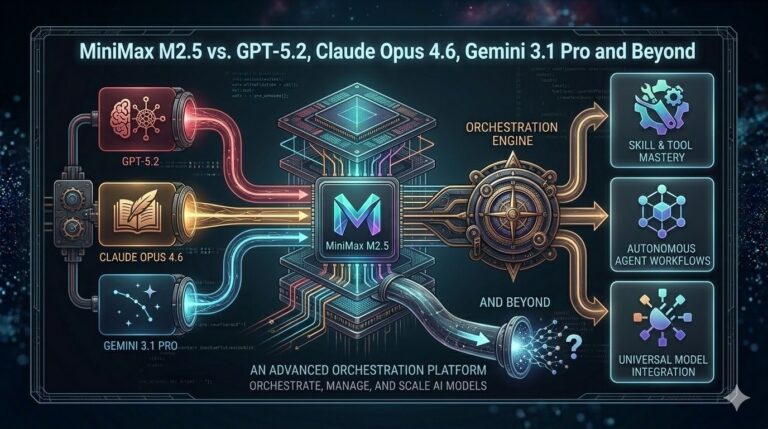 MiniMax M2.5 vs GPT-5.2 vs Claude Opus 4.6 vs Gemini 3.1 Pro