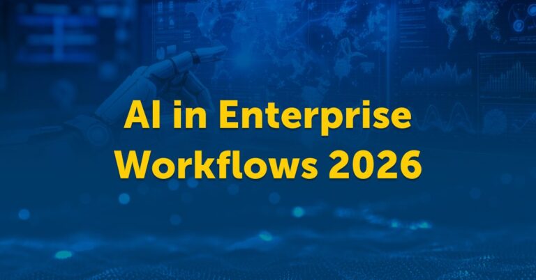 The Shift from Using AI to Running Enterprise Workflows with It