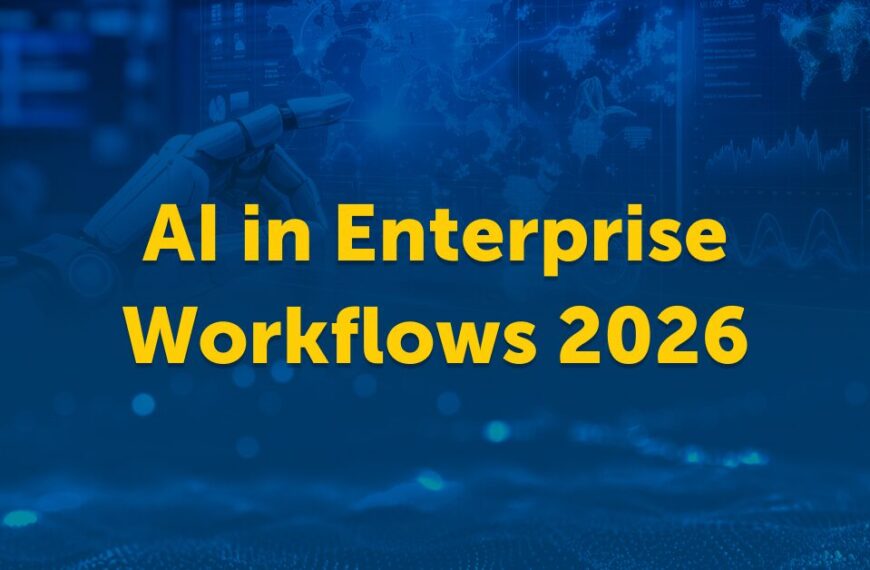 The Shift from Using AI to Running Enterprise Workflows with It