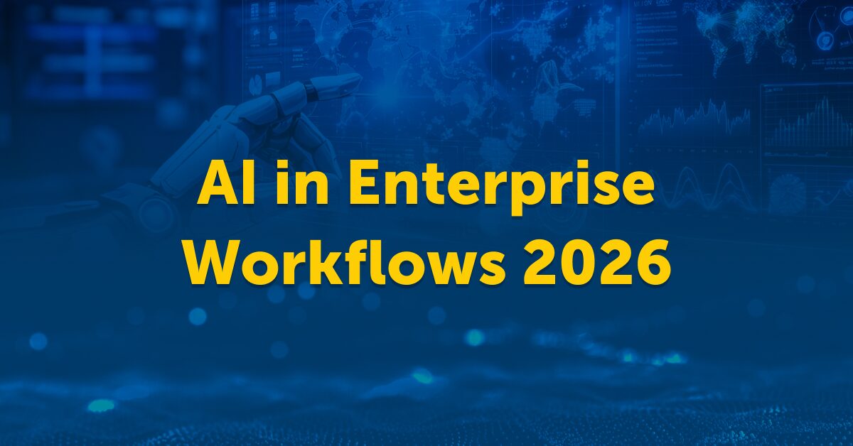 The Shift from Using AI to Running Enterprise Workflows with It