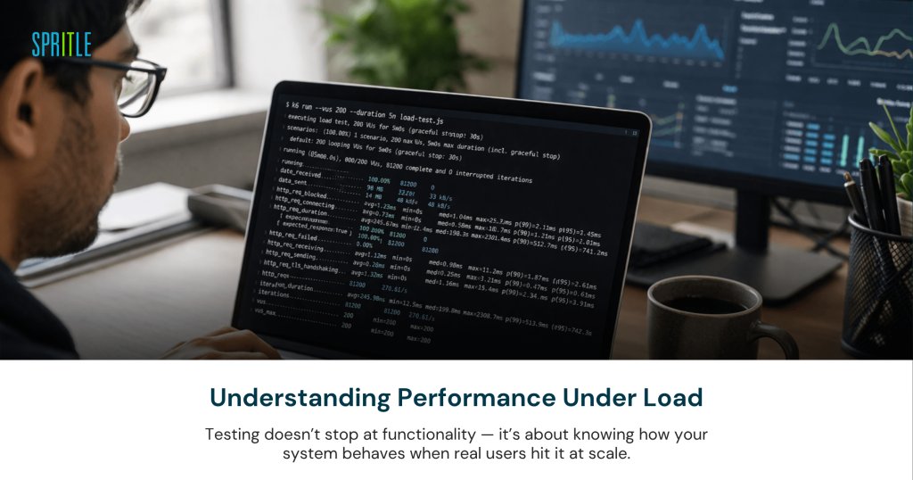 Exploring Modern Load Testing with k6 – A QA’s Practical Journey 4 Exploring Modern Load Testing with k6 – A QAs Practical