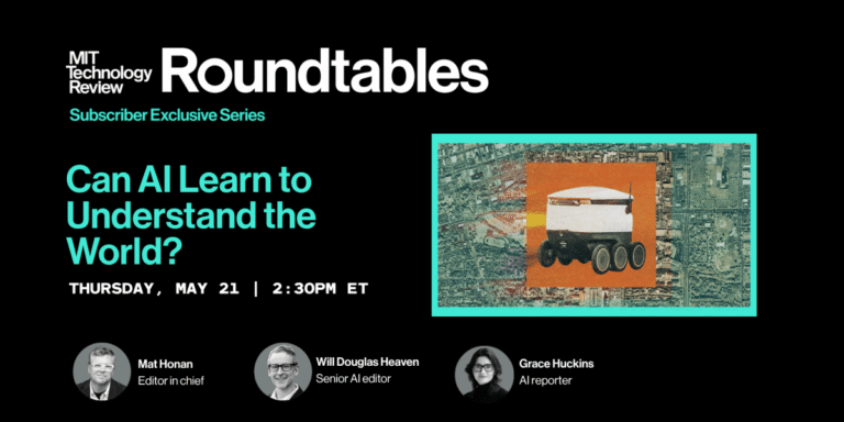 Roundtables: Can AI Learn to Understand the World? 2 Roundtables: Can AI Learn to Understand the World?