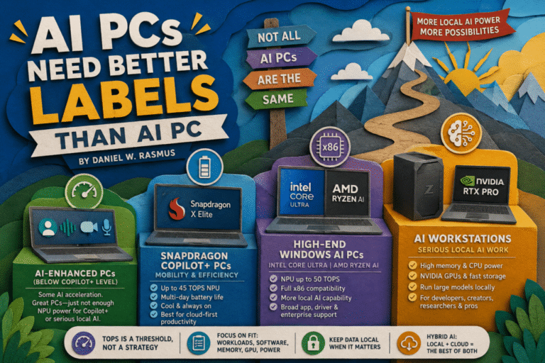AI PCs Need Better Labels Than AI PC 6 AI PC better label