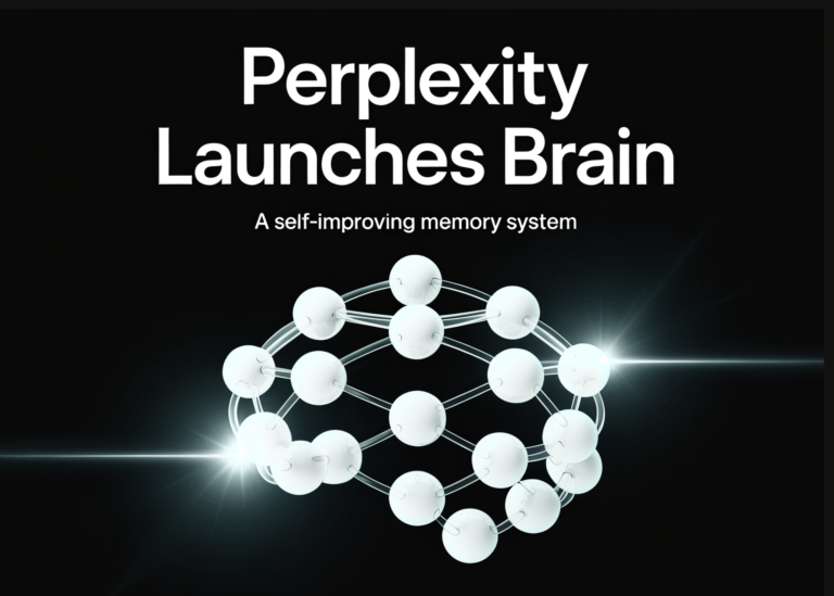Perplexity Launches Brain, a Self-Improving Memory System That Builds a Context Graph of an Agent's Work and Learns Overnight 4 Perplexity Launches Brain, a Self-Improving Memory System That Builds a Context Graph of an Agent's Work and Learns Overnight