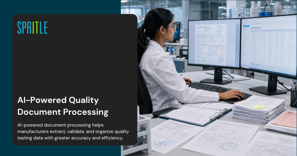 Quality testing of fast moving consumer goods